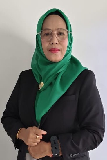 Hj. Andi Hukmah, R. Sos, M. Si. 